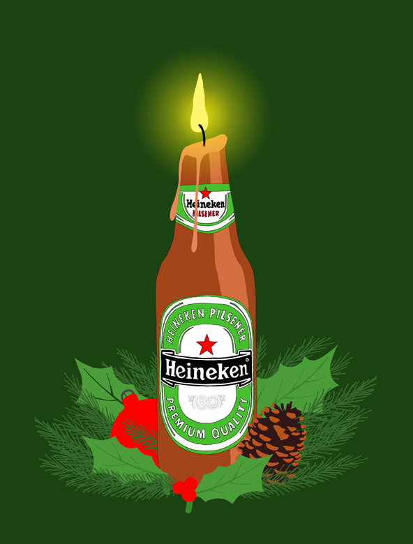 heineken rafaella wang christmas amsterdam